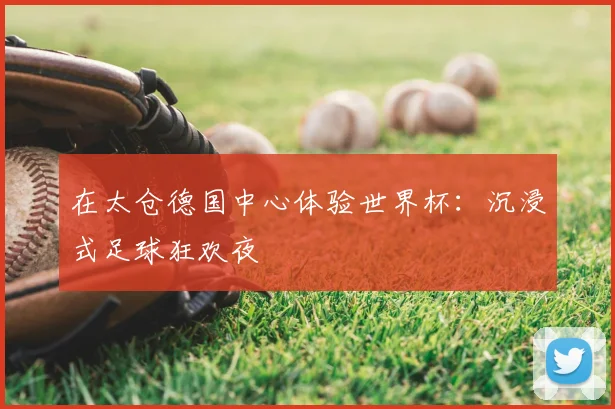 在太仓德国中心体验世界杯：沉浸式足球狂欢夜