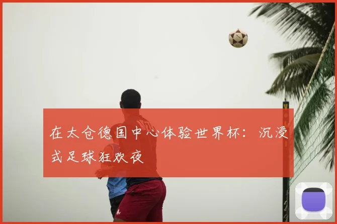 在太仓德国中心体验世界杯：沉浸式足球狂欢夜